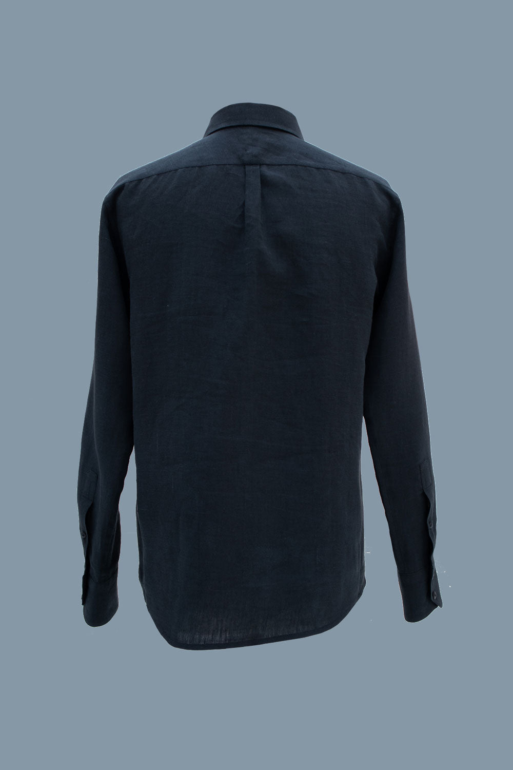 Relaxed fit linen shirt - Black in 36 by VIMPELOVA