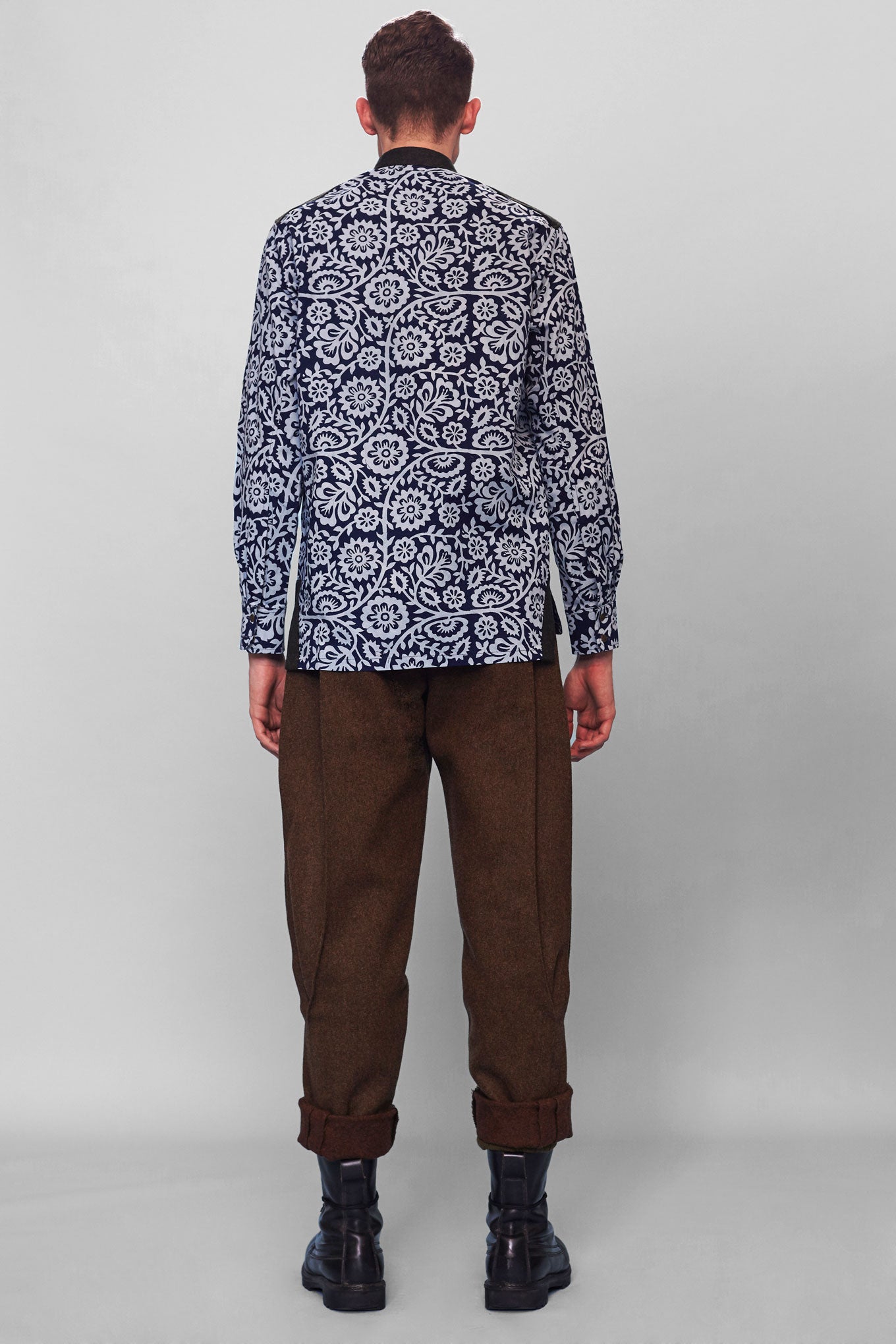 JETEL shirt - Indigo print