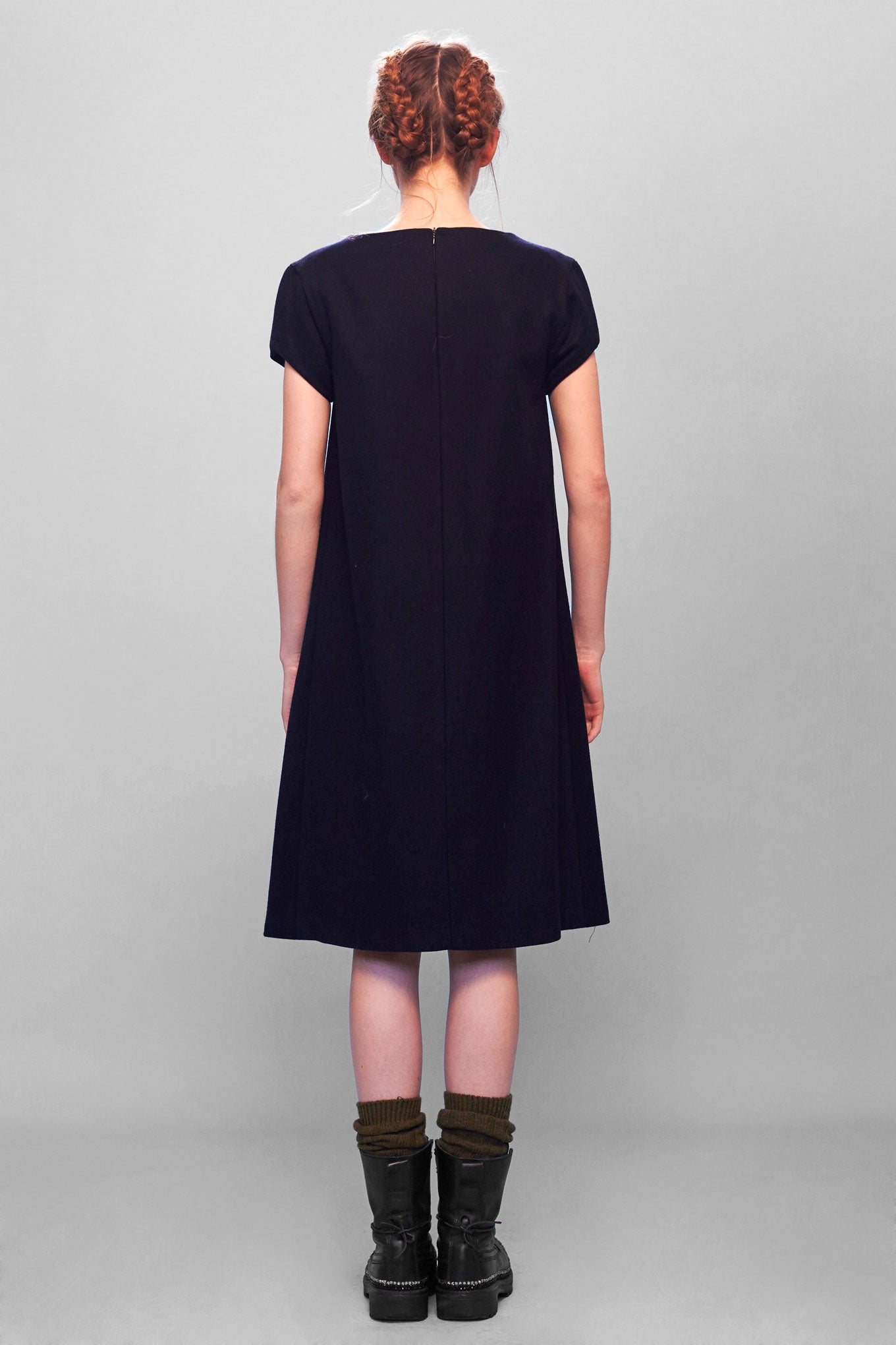 KORUNA dress - Navy blue